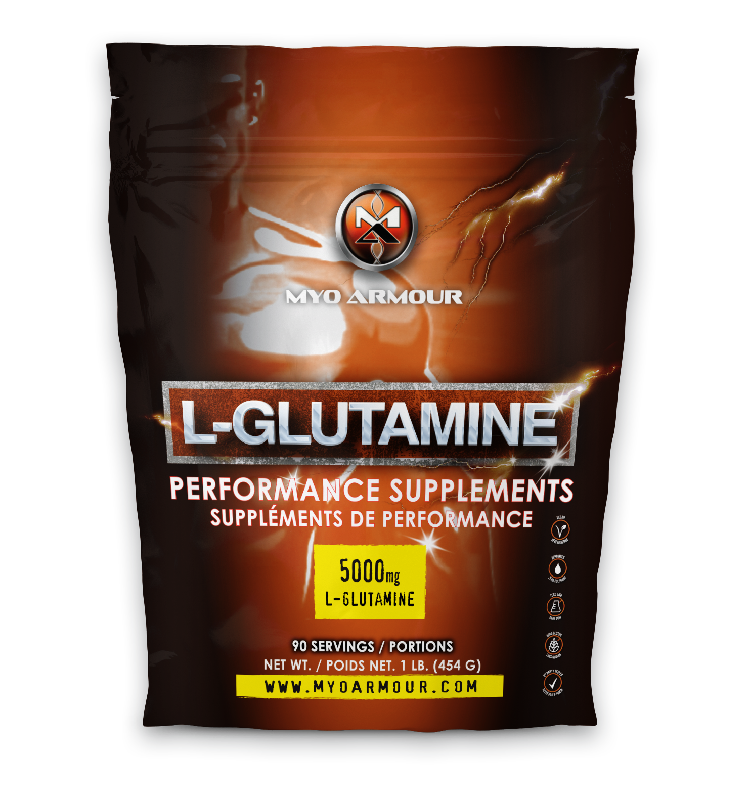 Myo Armour Recovery - L - Glutamine 500g - 90 servings