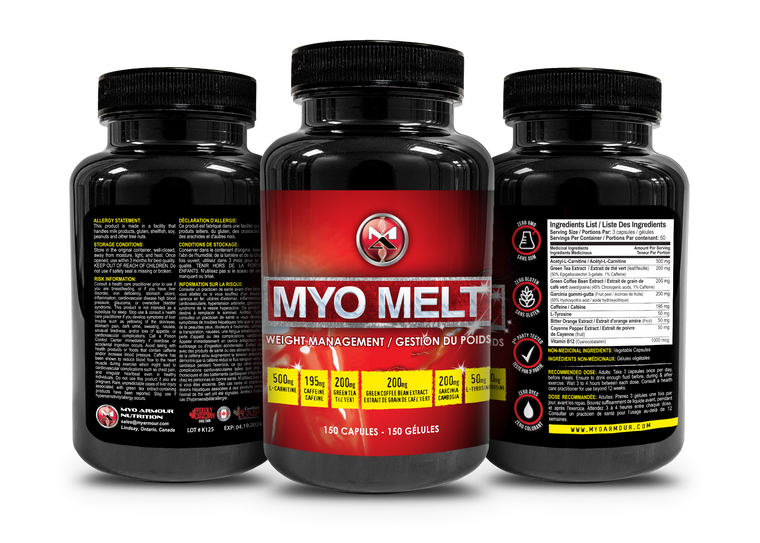 Myo Melt Fat Burner - 150 caps